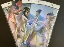 Goddess Story - Huge 5 Ticket Card Lot! - 5 Long Cards! - Albedo Yae Shogun - Image 1