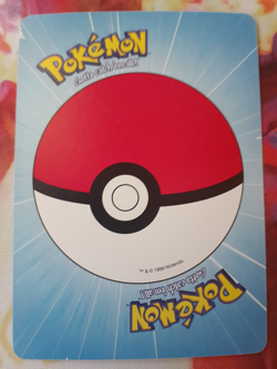 Bulbasaur Pokedex King of Clubs 1999 Bicycle Pokemon Playing Card NM - Image 2