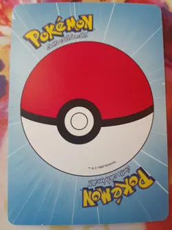Bulbasaur And Oddish 1999 Bicycle Pokemon Playing Card NM - Image 2