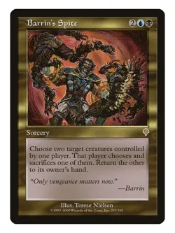 Barrin's Spite MTG Invasion Rare LP Lightly Played Single Card - Image 1
