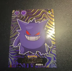 Shadow Gengar #94 - Gold Holo - Crystal Collection 2024 - Pokemon Card - Image 1