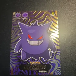 Shadow Gengar #94 - Gold Holo - Crystal Collection 2024 - Pokemon Card - Image 2
