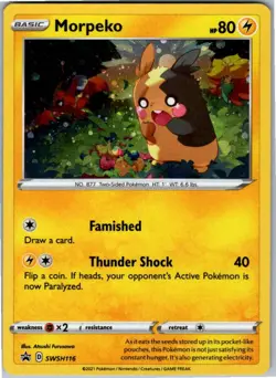 Morpeko - Holo Promo SWSH: Sword & Shield Promo Cards SWSH116 NM - Image 1