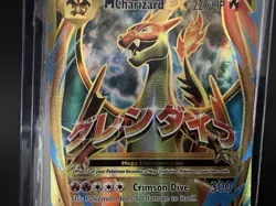 Mega Charizard EX Full Art 101/108 Pokemon Card Evolutions Near Mint Minus NM- - Image 3
