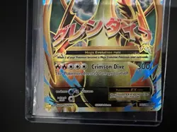 Mega Charizard EX Full Art 101/108 Pokemon Card Evolutions Near Mint Minus NM- - Image 4