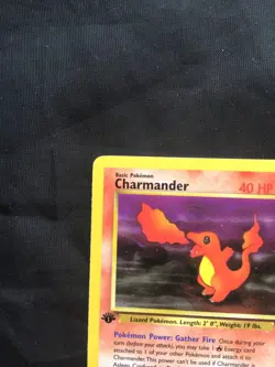 Pokemon Cards: Team Rocket 1st Edition Common: Charmander 50/82 - Image 2