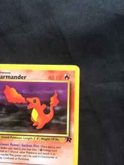 Pokemon Cards: Team Rocket 1st Edition Common: Charmander 50/82 - Image 3