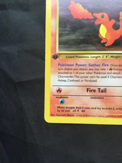 Pokemon Cards: Team Rocket 1st Edition Common: Charmander 50/82 - Image 5