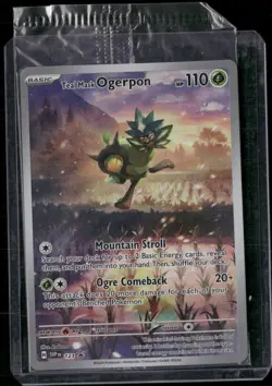 Teal Mask Ogerpon - Promo SV: Scarlet & Violet Promo Cards 123 NM - Image 1