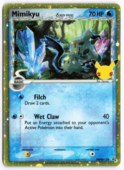 Mimikyu (Delta Species) Promo SWSH: Sword & Shield Promo Cards SWSH136 NM - Image 1