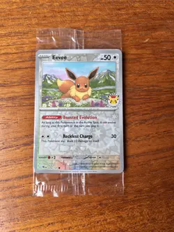 Eevee 074/131 Pokemon Day 2025 Stamped Sealed Promo Card brand new - Image 1