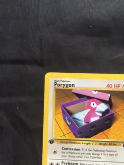 Pokemon Cards: Team Rocket 1st Edition Uncommon: Porygon 48/82 - Image 2