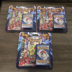 Pokemon TCG Lightning Set Packs with 1 Bonus Card - Image 1