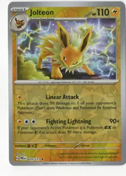 Pokemon Prismatic Evolution Holo/Rare/Full Art NM Individual Cards - Image 2
