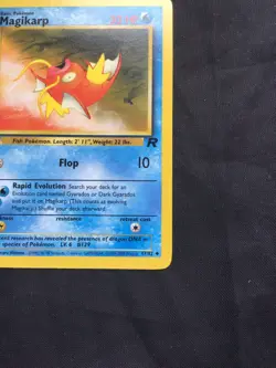 Pokemon Cards: Team Rocket 1st Edition Uncommon: Magikarp 47/82 - Image 4