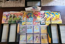 Pokemon Collection, Holos, Reverse Holo's, EX, Vmax, V's. 1000's of Cards. - Image 1