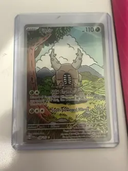 Pokemon TCG Pinsir Illustration Rare Card 168/167 Twilight Masquerade NM - Image 5