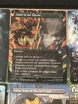 Final Fantasy Magic The Gathering Borderless Card Lot 23x Cards Regular Finish - Image 3