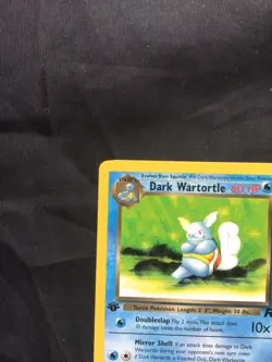 Pokemon Cards: Team Rocket 1st Edition Uncommon: Dark Wartortle 46/82 - Image 2