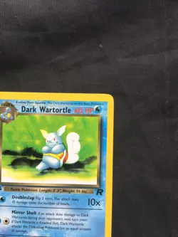 Pokemon Cards: Team Rocket 1st Edition Uncommon: Dark Wartortle 46/82 - Image 3