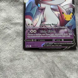 Pokemon Card TCG 2021 Celebrations Black Star Promo Dark Sylveon v SWSH134 VGC - Image 2
