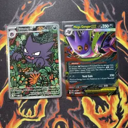 Pokemon Haunter AR MBG MEP/027 Promo Card Mega Gengar Deck 2025 ENGLISH - Image 1