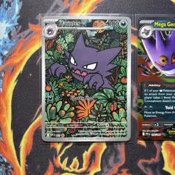 Pokemon Haunter AR MBG MEP/027 Promo Card Mega Gengar Deck 2025 ENGLISH - Image 2