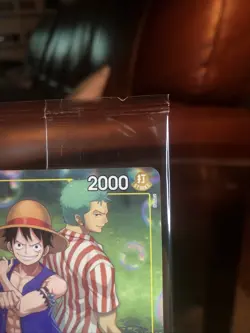 One Piece Card Game One Piece TCG Monkey D. Luffy OP-10-111 Promo Mint Sealed - Image 2