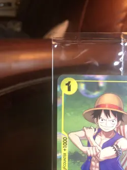 One Piece Card Game One Piece TCG Monkey D. Luffy OP-10-111 Promo Mint Sealed - Image 3