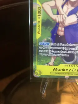 One Piece Card Game One Piece TCG Monkey D. Luffy OP-10-111 Promo Mint Sealed - Image 4