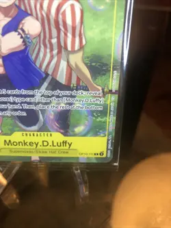 One Piece Card Game One Piece TCG Monkey D. Luffy OP-10-111 Promo Mint Sealed - Image 5