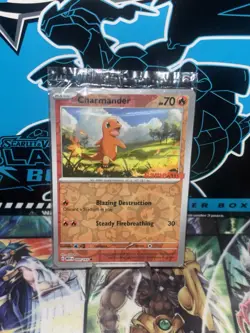 Charmander - (GameStop Exclusive) 004/165 Miscellaneous Cards & Products Reverse - Image 2