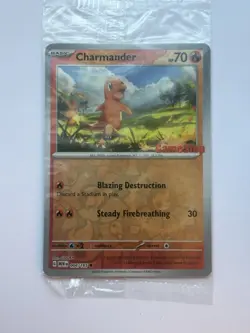 Charmander - (GameStop Exclusive) 004/165 Miscellaneous Cards & Products Reverse - Image 3