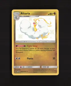 Altaria SV37/SV94 SM Hidden Fates Shiny Baby Holo Rare Pokemon Card NM - Image 1