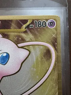 Mew EX Metal Gold 205/165 Pokemon TCG Scarlet & Violet 151 Promo Card NM - Image 3