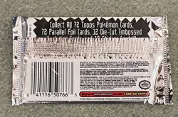 Pokemon "The First Movie" Sealed Unopened Trading Card Pack Topps - Lot JJ2 - Image 2