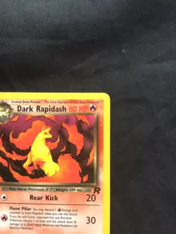 Pokemon Cards: Team Rocket 1st Edition Uncommon: Dark Rapidash 44/82 - Image 3
