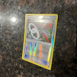 Scizor Spirit Link 111/122 Reverse Holo Breakpoint Pokemon Trading Card Game NM - Image 5