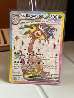 Pokemon TCG - Surging Sparks - 225/191 Alolan Exeggutor ex - Ultra Rare Card - Image 1
