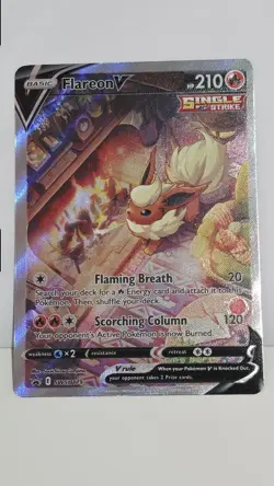 Flareon V SWSH179 SWSH: Sword & Shield Promo Cards Holo - Image 1