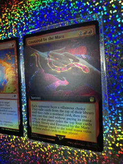 MTG Foil: Rare 0384 Ensnared by the Mara (Extended Art); 150/302 Kami's Flare - Image 4