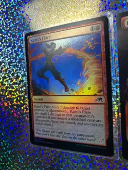 MTG Foil: Rare 0384 Ensnared by the Mara (Extended Art); 150/302 Kami's Flare - Image 5