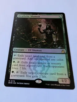 MTG - Deathrite Shaman FOIL - Ravnica Remastered #175 - Image 4