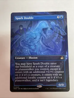 Spark Double (Anime Borderless) Ravnica Remastered #421 Rare - Image 1