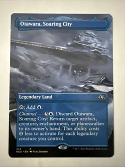 Otawara, Soaring City (Borderless) Kamigawa: Neon Dynasty Regular - Image 1