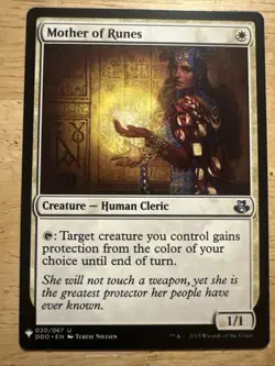 Mother of Runes 020/067 - Mystery Booster / The List MTG MAGIC NEW UNPLAYED - Image 1