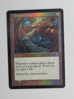 MTG Throne of Bone 7th Ed Foil Artifact Uncommon #322 - Image 1