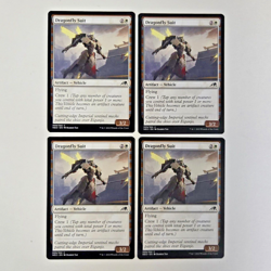 MTG Dragonfly Suit (Kamigawa: Neon Dynasty) 009/302 (NEAR MINT) (4X) - Image 1