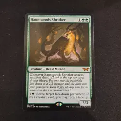 Hauntwoods Shrieker - 0182 - DSK - R - Mint - MTG - Image 1