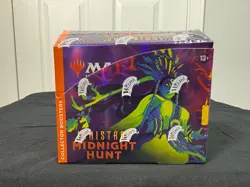 MTG Magic The Gathering Innistrad Midnight Hunt Collector Booster Box 630509987290 - Image 1